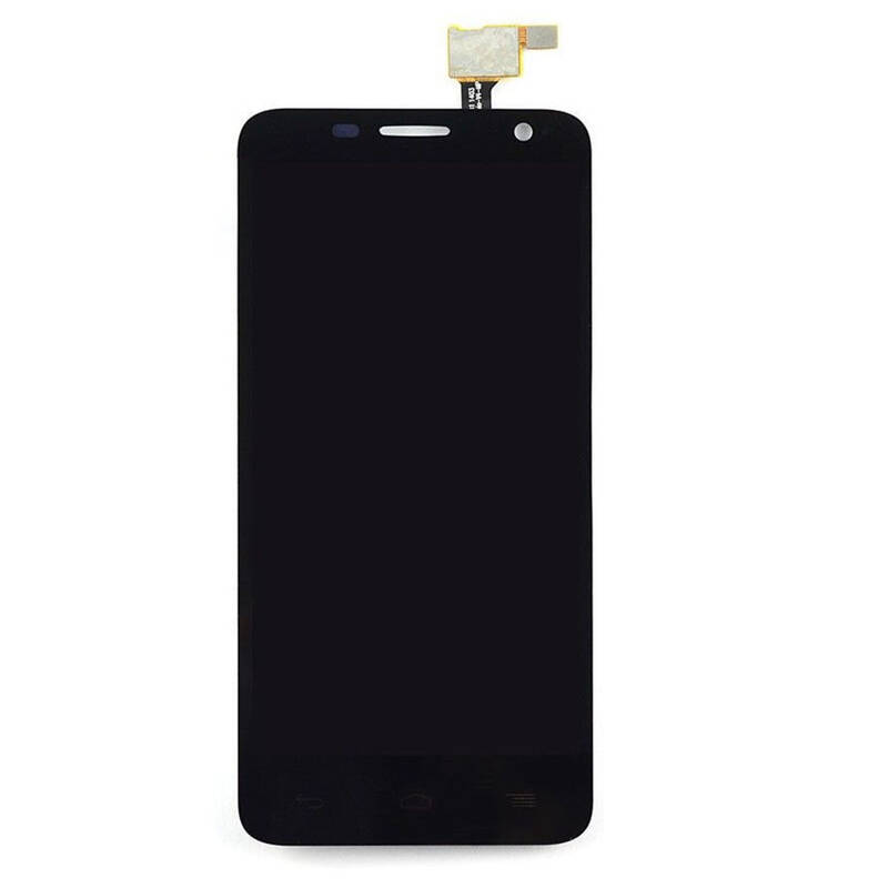 Alcatel OT-6012 idol Mini Lcd Ekran Dokunmatik Siyah Çıtasız