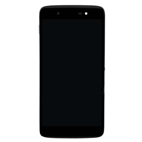 Alcatel OT-6055 idol 4 Lcd Ekran Dokunmatik Siyah Çıtalı - Thumbnail