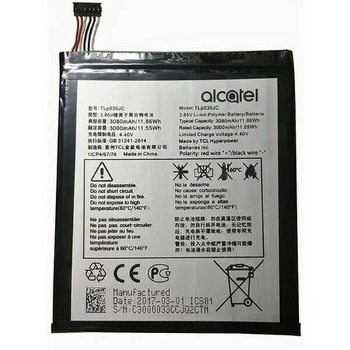 Alcatel Ot-9008 A3 Xl Batarya Pil Tlp030jc - Thumbnail