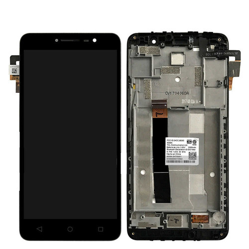 Alcatel OT-9008 A3 Xl Lcd Ekran Dokunmatik Siyah Çıtalı - Thumbnail