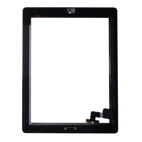 Apple iPad 2 Dokunmatik Touch Tuş Bordlu Siyah - Thumbnail