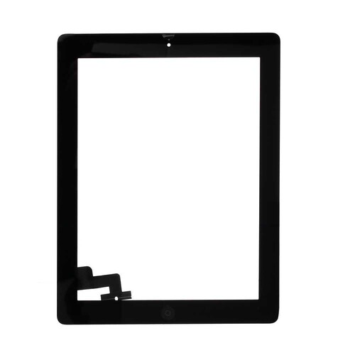 Apple iPad 2 Dokunmatik Touch Tuş Bordlu Siyah - Thumbnail