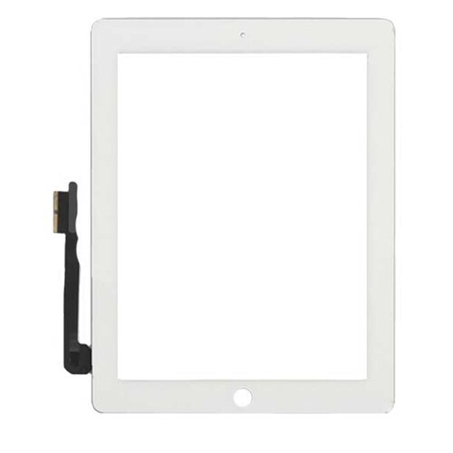 Apple iPad 4 Dokunmatik Touch Home Tuşsuz Beyaz - Thumbnail