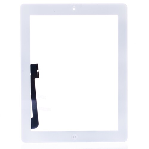 Apple iPad 4 Dokunmatik Touch Tuş Bordlu Beyaz - Thumbnail