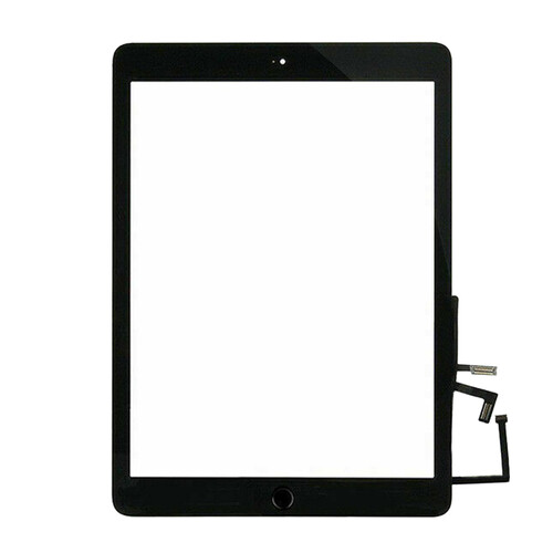 Apple iPad 5 2017 Dokunmatik Touch Siyah Home Tuş Bordlu A Kalite - Thumbnail