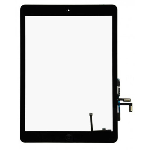 Apple iPad 5 Air Dokunmatik Touch Siyah A Kalite - Thumbnail