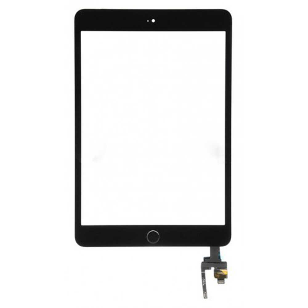 ÇILGIN FİYAT !! Apple iPad Mini 3 Dokunmatik Touch Home Tuşsuz Siyah A Kalite 