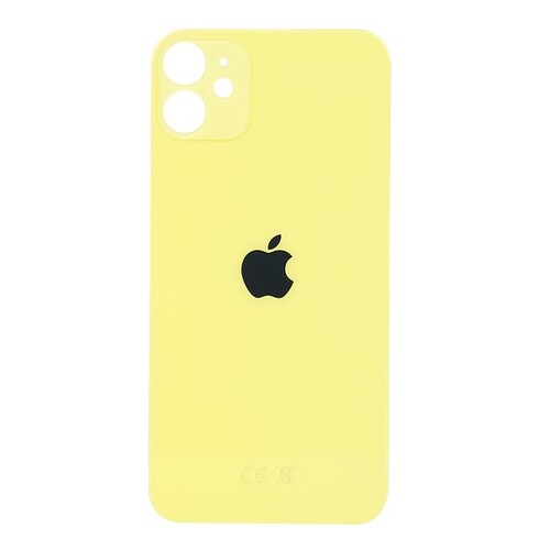 Apple iPhone 11 Arka Kapak Sarı - Thumbnail