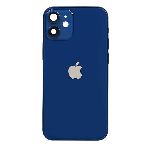 Apple iPhone 11 Kasa Kapak Mavi Dolu - Thumbnail