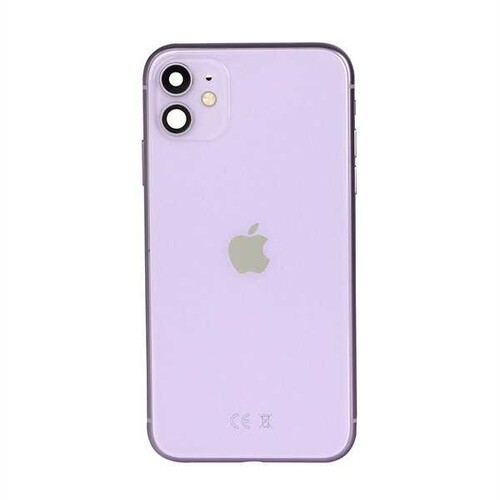 Apple iPhone 11 Kasa Kapak Mor Dolu - Thumbnail