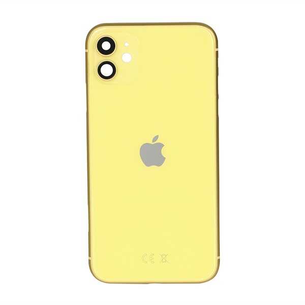 ÇILGIN FİYAT !! Apple iPhone 11 Kasa Kapak Sarı Boş 