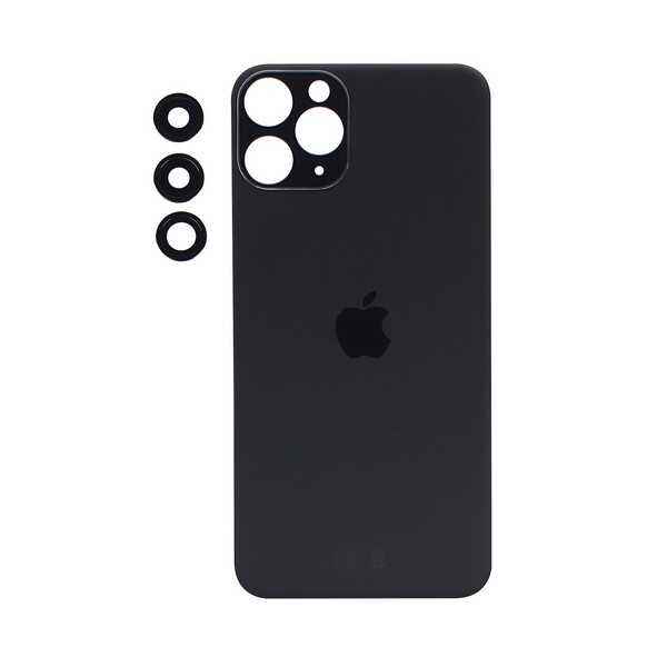 ÇILGIN FİYAT !! Apple iPhone 11 Pro Arka Kapak Kamera Lensli Siyah 
