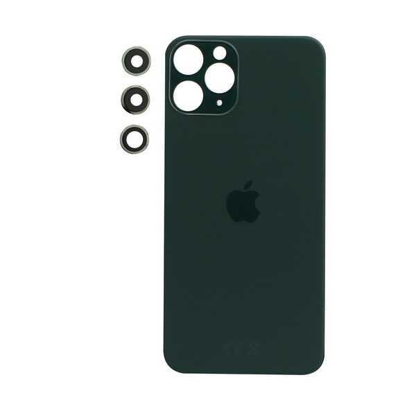 ÇILGIN FİYAT !! Apple iPhone 11 Pro Arka Kapak Kamera Lensli Yeşil 