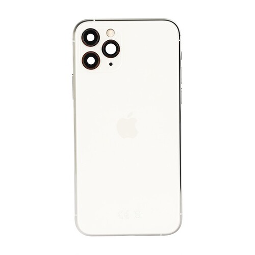 Apple iPhone 11 Pro Kasa Kapak Beyaz Dolu - Thumbnail