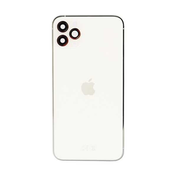 ÇILGIN FİYAT !! Apple iPhone 11 Pro Max Kasa Kapak Beyaz Boş 