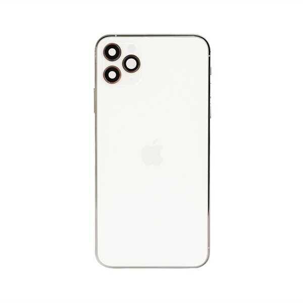 Apple iPhone 11 Pro Max Kasa Kapak Beyaz Dolu