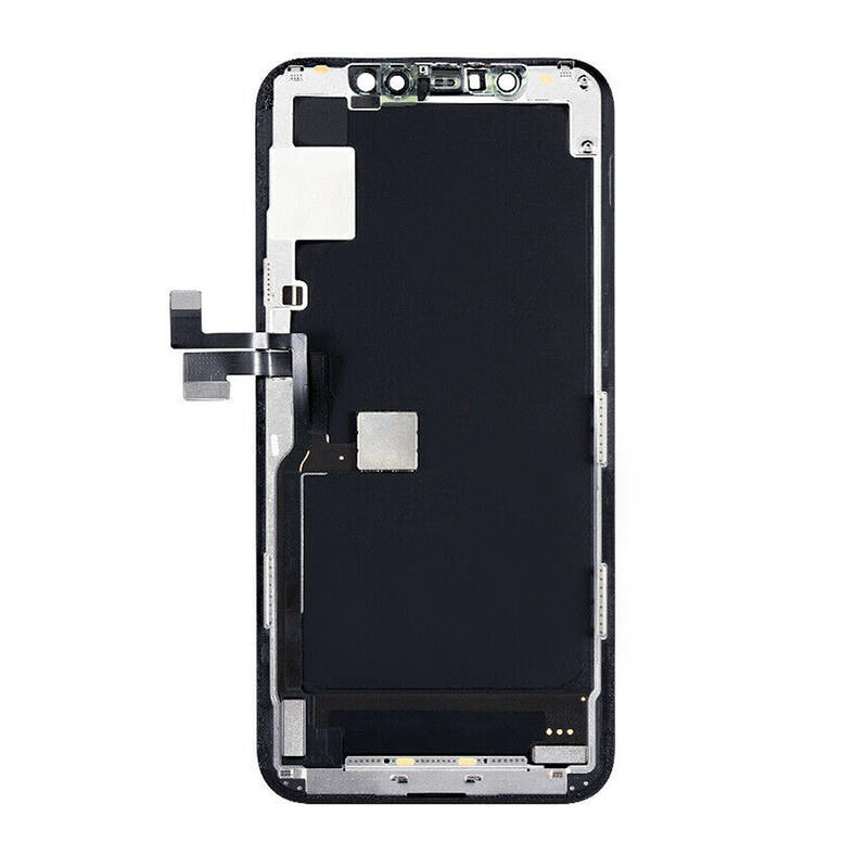 Apple iPhone 11 Pro Max Uyumlu Lcd Ekran Dokunmatik Siyah Servis Revize