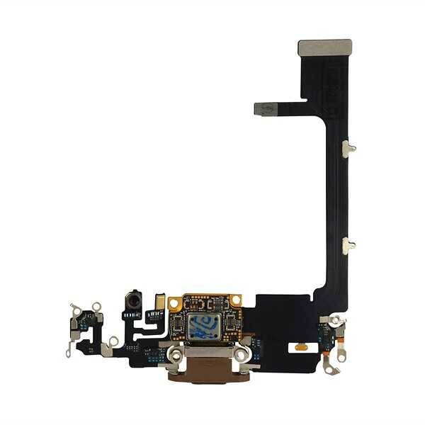 Apple iPhone 11 Pro Şarj Soketli Mikrofon Filmi Flex Gold Servis