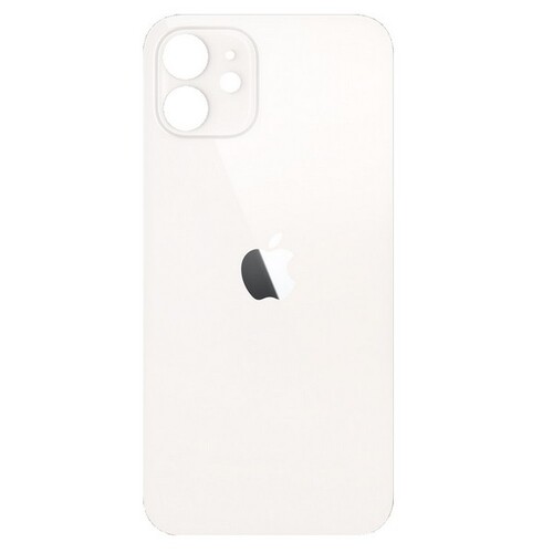 Apple iPhone 12 Arka Kapak Beyaz - Thumbnail