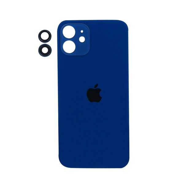 ÇILGIN FİYAT !! Apple iPhone 12 Arka Kapak Kamera Lensli Mavi 