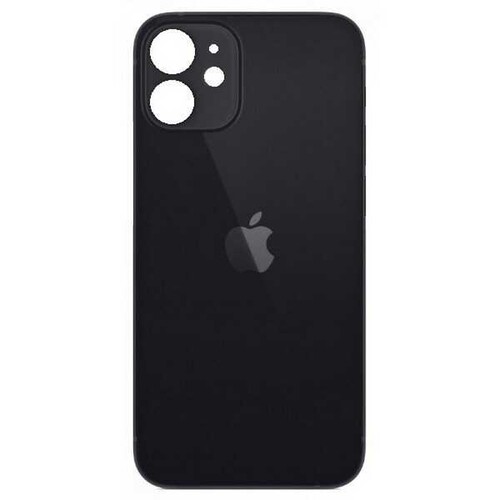 Apple iPhone 12 Arka Kapak Siyah - Thumbnail