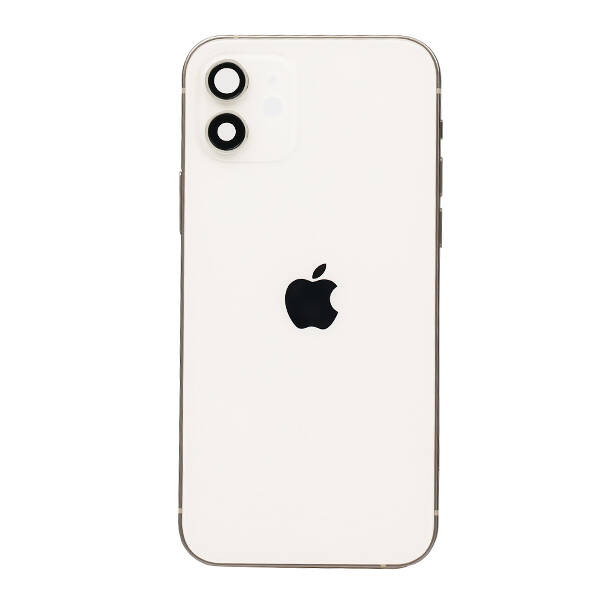 Apple iPhone 12 Kasa Kapak Beyaz Dolu