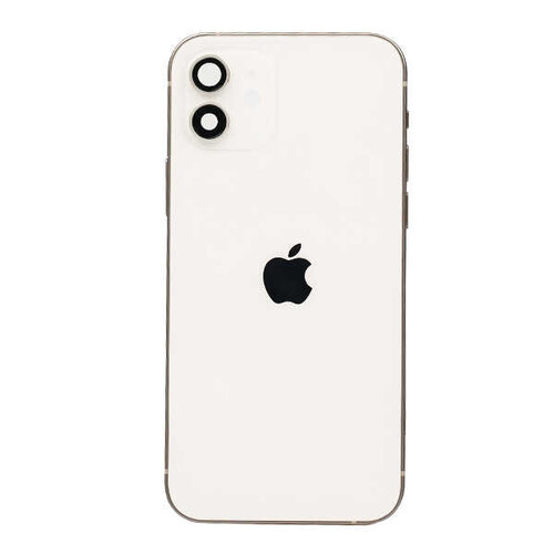 Apple iPhone 12 Kasa Kapak Beyaz Dolu - Thumbnail