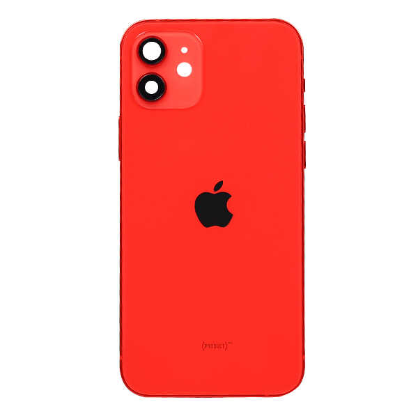 ÇILGIN FİYAT !! Apple iPhone 12 Kasa Kapak Kırmızı Dolu 