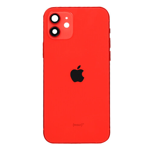 Apple iPhone 12 Kasa Kapak Kırmızı Dolu - Thumbnail