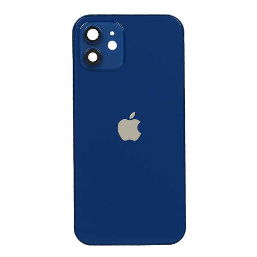 Apple iPhone 12 Kasa Kapak Mavi Boş - Thumbnail