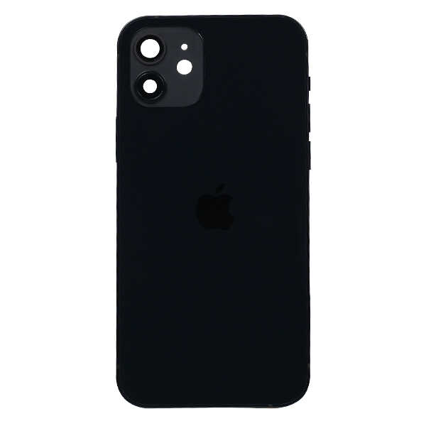 ÇILGIN FİYAT !! Apple iPhone 12 Kasa Kapak Siyah Dolu 