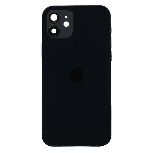 Apple iPhone 12 Kasa Kapak Siyah Dolu - Thumbnail
