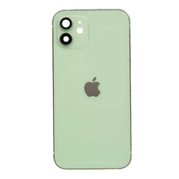ÇILGIN FİYAT !! Apple iPhone 12 Kasa Kapak Yeşil Boş 