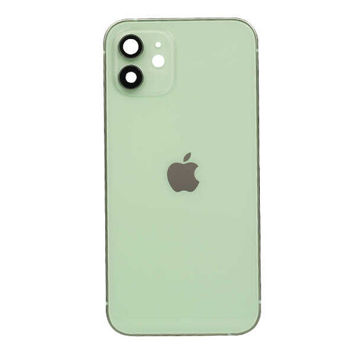 Apple Uyumlu iPhone 12 Kasa Kapak Yeşil Boş - Thumbnail