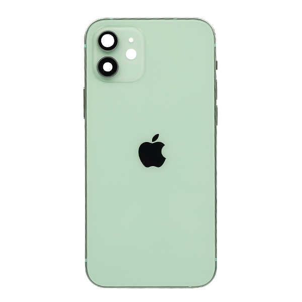 ÇILGIN FİYAT !! Apple iPhone 12 Kasa Kapak Yeşil Dolu 