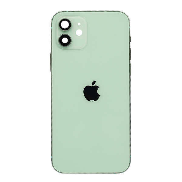 Apple iPhone 12 Kasa Kapak Yeşil Dolu