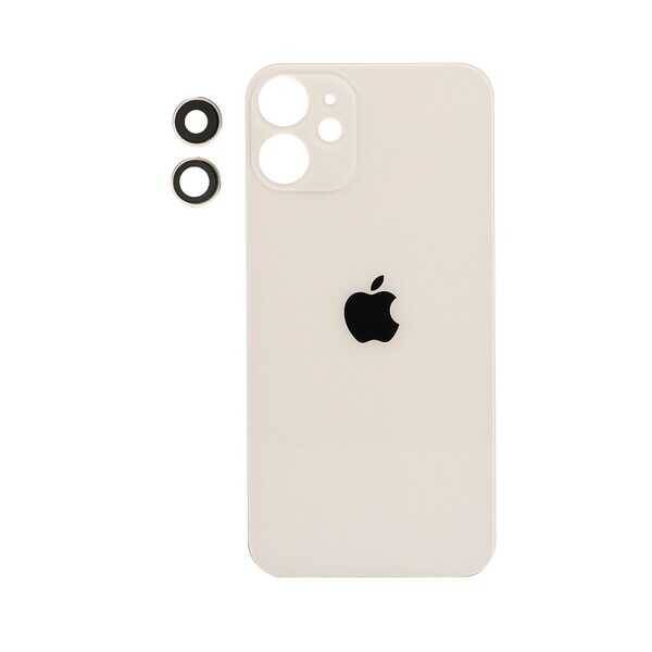 Apple iPhone 12 Mini Arka Kapak Kamera Lensli Beyaz