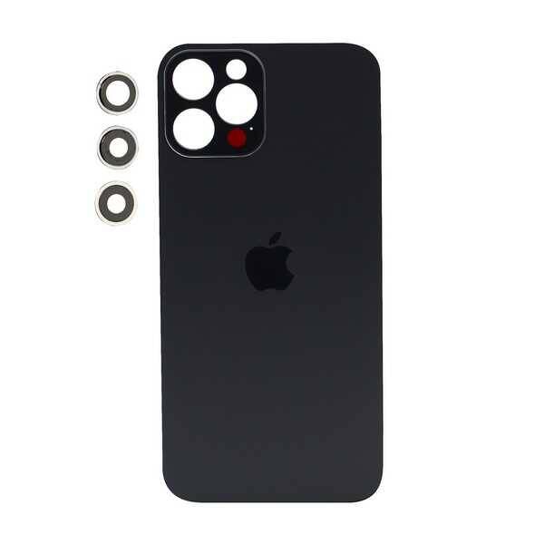 Apple iPhone 12 Pro Arka Kapak Kamera Lensli Siyah