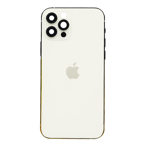 Apple iPhone 12 Pro Kasa Kapak Beyaz Dolu - Thumbnail