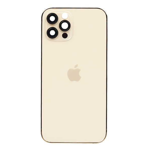 ÇILGIN FİYAT !! Apple iPhone 12 Pro Kasa Kapak Gold Boş 