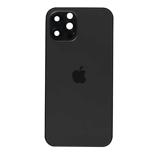 Apple iPhone 12 Pro Kasa Kapak Siyah Boş - Thumbnail