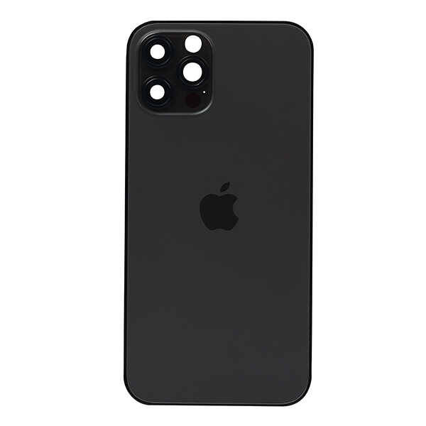 Apple iPhone 12 Pro Kasa Kapak Siyah Boş