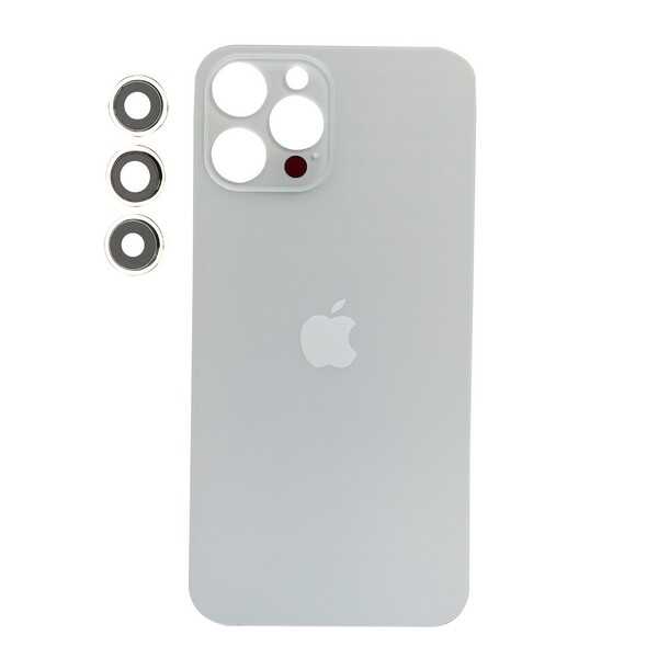 ÇILGIN FİYAT !! Apple iPhone 12 Pro Max Arka Kapak Kamera Lensli Beyaz 