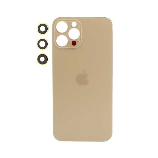 ÇILGIN FİYAT !! Apple iPhone 12 Pro Max Arka Kapak Kamera Lensli Gold 