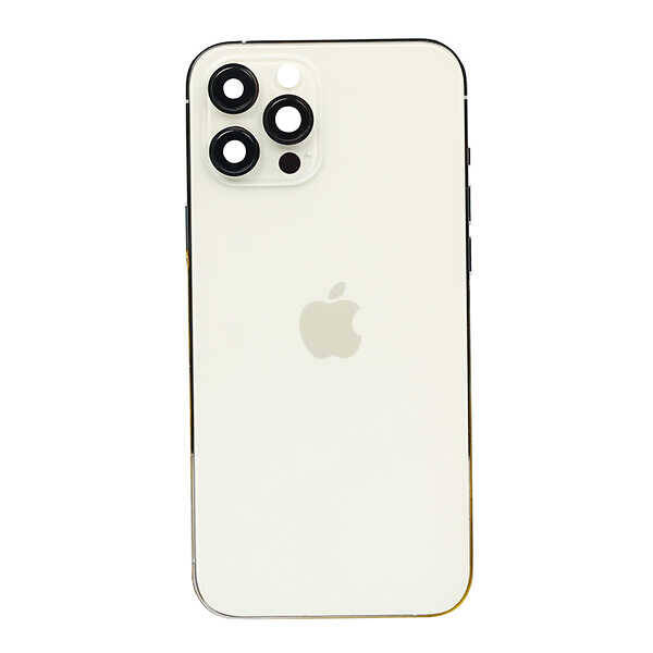 Apple iPhone 12 Pro Max Kasa Kapak Beyaz Dolu