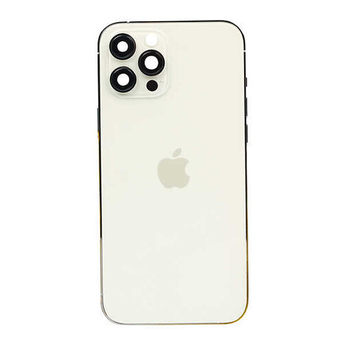Apple iPhone 12 Pro Max Kasa Kapak Beyaz Dolu - Thumbnail