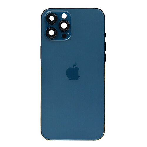 Apple iPhone 12 Pro Max Kasa Kapak Mavi Dolu - Thumbnail