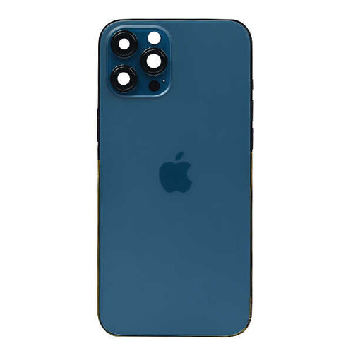 Apple iPhone 12 Pro Max Kasa Kapak Mavi Dolu - Thumbnail