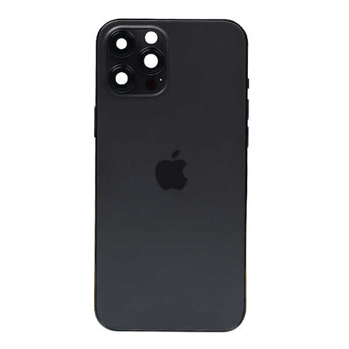 Apple iPhone 12 Pro Max Kasa Kapak Siyah Dolu - Thumbnail