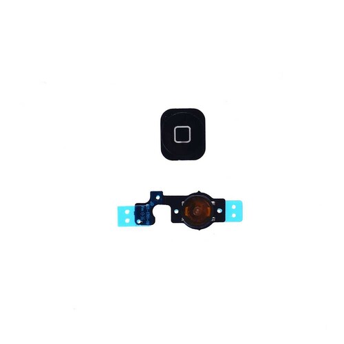 Apple iPhone 5c Home Tuş Bordu Filmi Siyah - Thumbnail